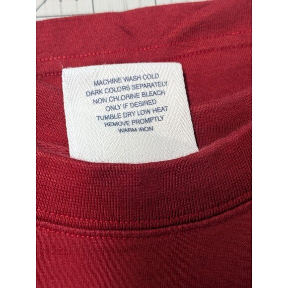 Vintage Chaps Ralph Lauren T Shirt Men Size M Logo Pocket Y2K Casual Athleisure - Picture 7 of 7